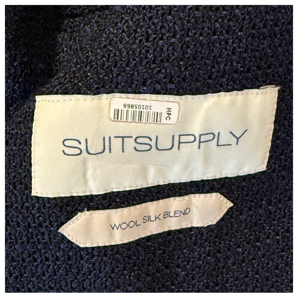 Suitsupply Lazio Patch Unconstructed slim - wool silk blend - Picture 8 of 10
